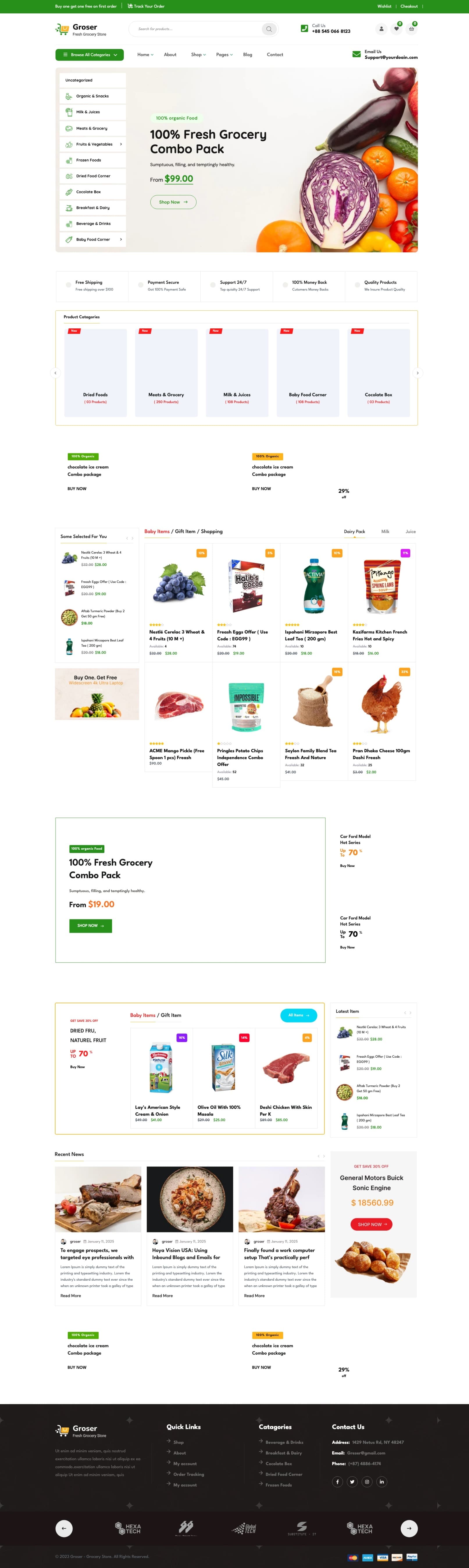 Boodschappen thuisbezorgd